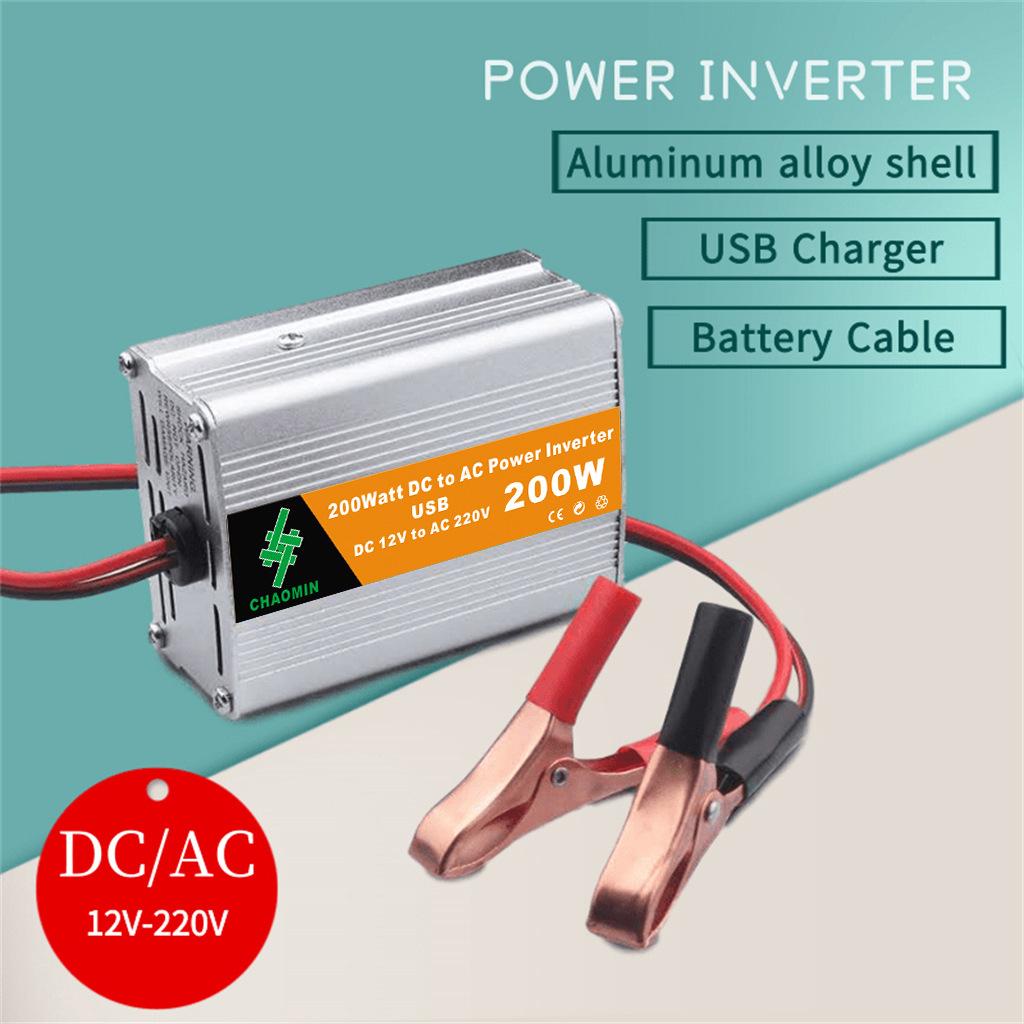 Inverter 12V To 220V/110V,150W/200W/250W Car Cigarette Lighter Inverter with USB