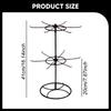 2 Tier Keychain Display Stand Earring for Earrings Exhibitions Necklace