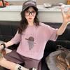 Girls' Sports Two-piece Summer Style, Western Style, Big Girls, Summer Short-sleeved Suit, Children's Casual Summer Clothes