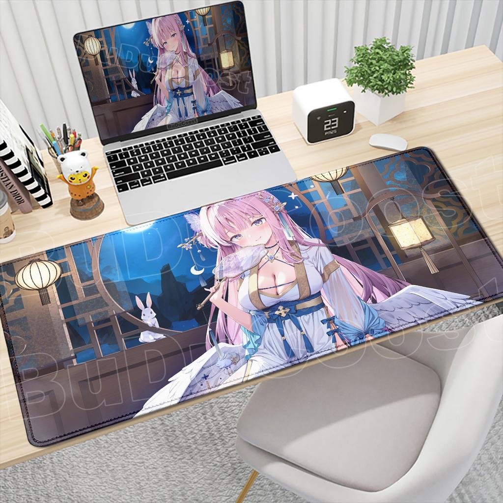 HD Blue Archive Misono Mika Printing Mousepad desktop protection pad Office accessories Non-slip Keyboard Mat desk organizers