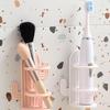 4 Pcs Cactus Toothbrush Storage Rack Electric Holder Wall Mount Shaver Stand Toothpaste Dispenser Bathroom Accessory Creative
