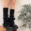Scaldamuscoli Versatili per Tutti gli Stili Copripiede con Pompon in Nylon Aggiungi un Tocco di Carineria al Tuo Look