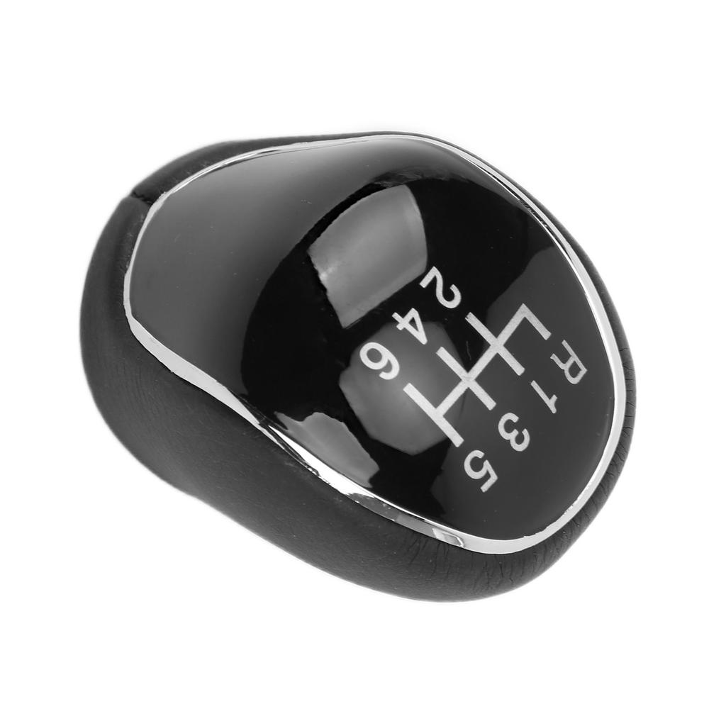 Car Gear Shift Knob Head Black Gear Shift Lever Knob Head Replacement For Ford CMax 06 2007 To 07 2010(6Speed )