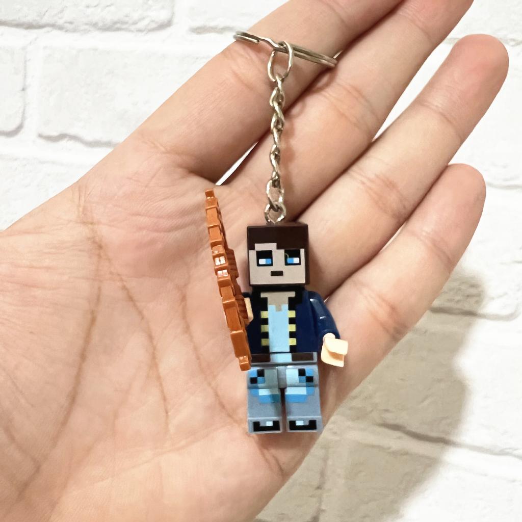 Doll Building Block Keychain Toy Keychain Pendant