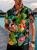 Men'S Print Casual Beach Festival Shirt