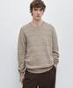 Masimodutti Striped Knit Round Neck Sweater