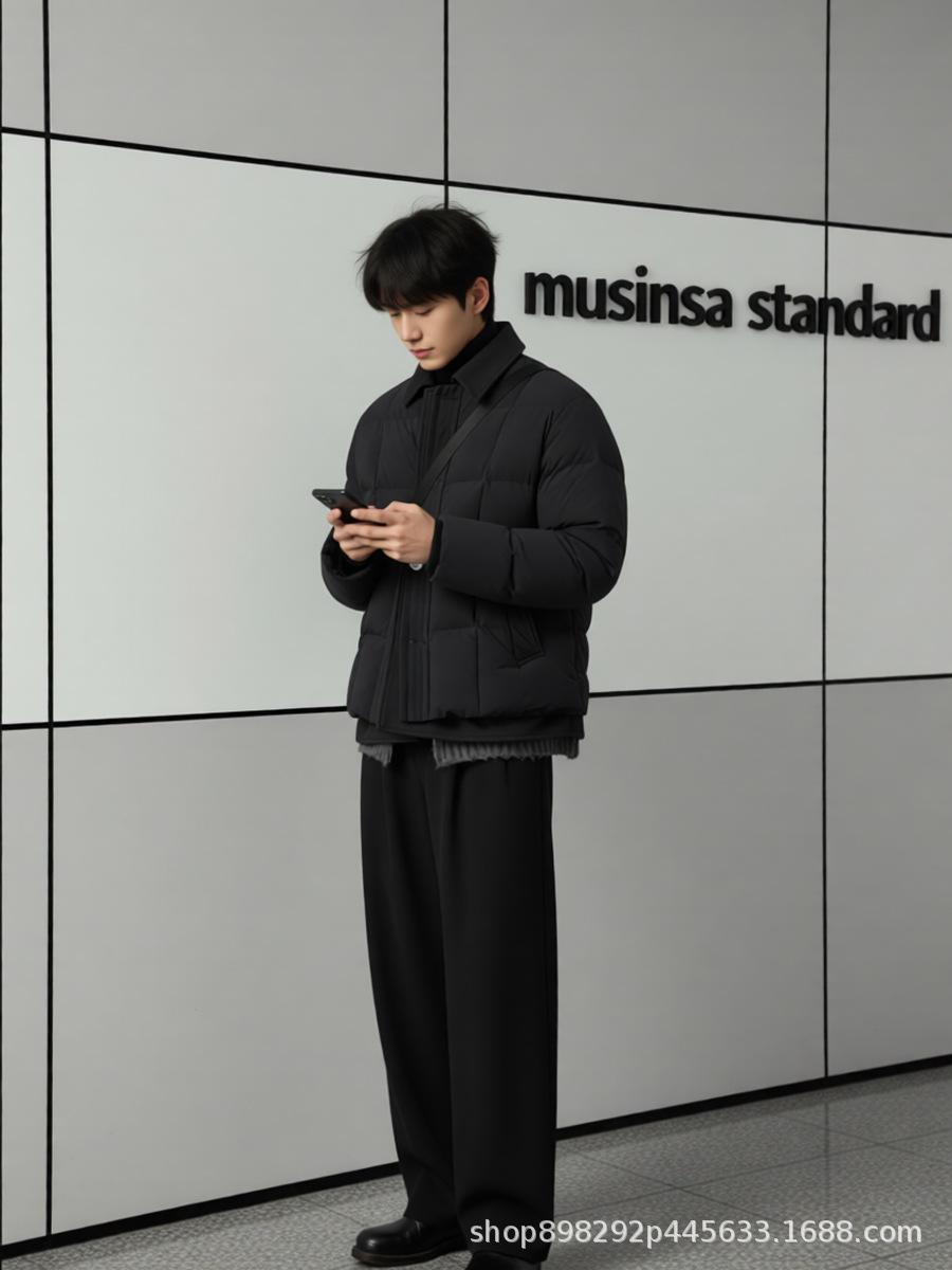 

Men s Casual Lapel Down Jacket - 2025 Winter Collection: Youthful, Comfortable, Versatile, and Warm Outerwear XXXL