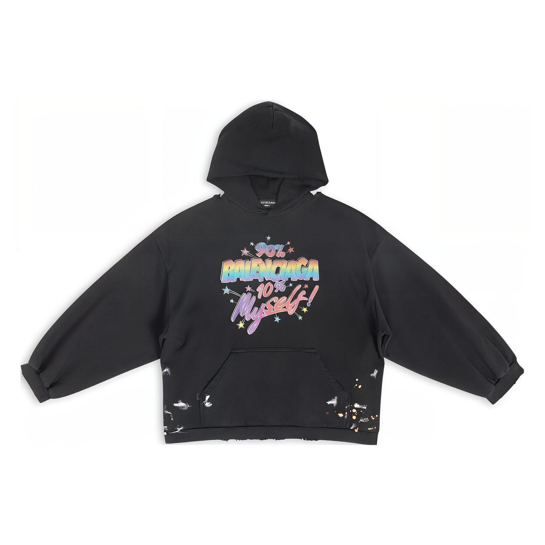 Balenciaga Women`s 90/10 Small Fit Hoodie