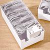 Durable Cable Organizer Box Clear Desktop Cable Organizer Data Cable Storage Box  Travel Ready