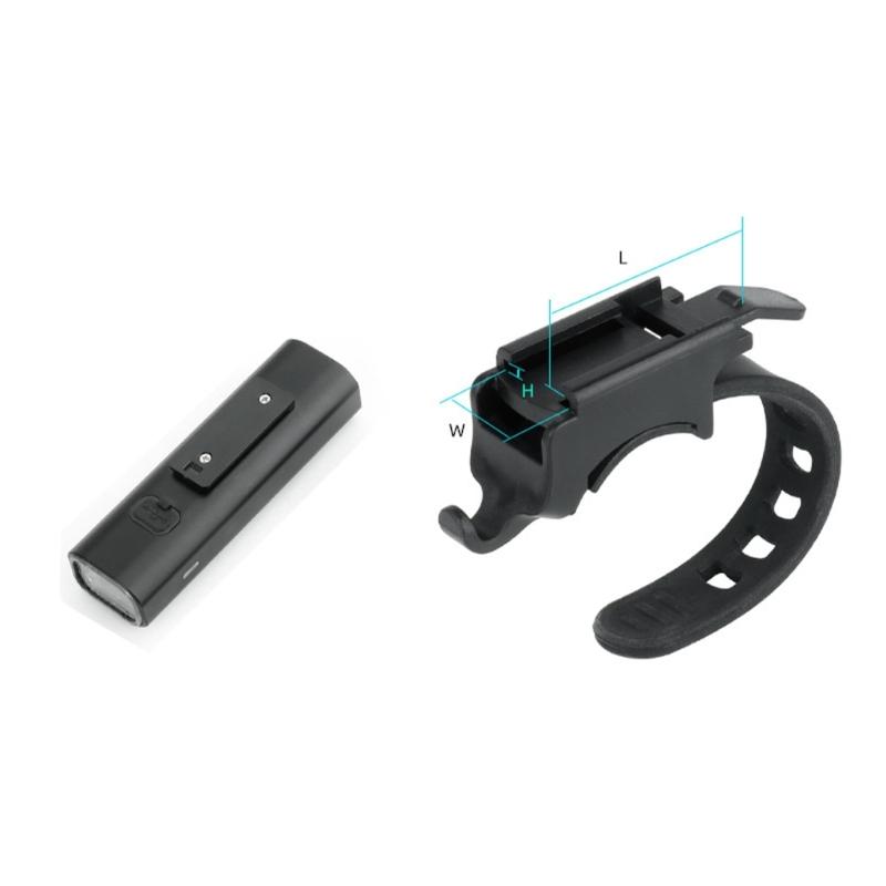 Montagezubehör für Locke RHL200/400/600 Rennrad Scheinwerferhalter Halter Kunststoff Fahrrad Frontlicht Halterung