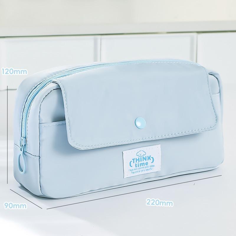 1 kus Minimalistické pouzdro na tužky pro studenty Kreativní design Série jednobarevných Pouzdro na tužky Velká kapacita Papírnictví Školní taška