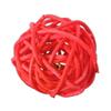 Puntos Chew Sound Toy Pet Cats Kitten Bell Rattan Ball Cage Playing Interactive Bite