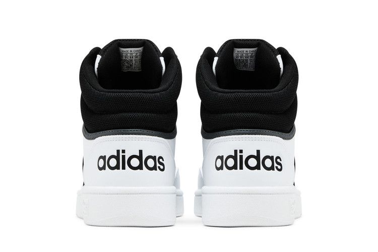 adidas Hoops 3.0 Mid Classic Vintage Core Black Cloud White