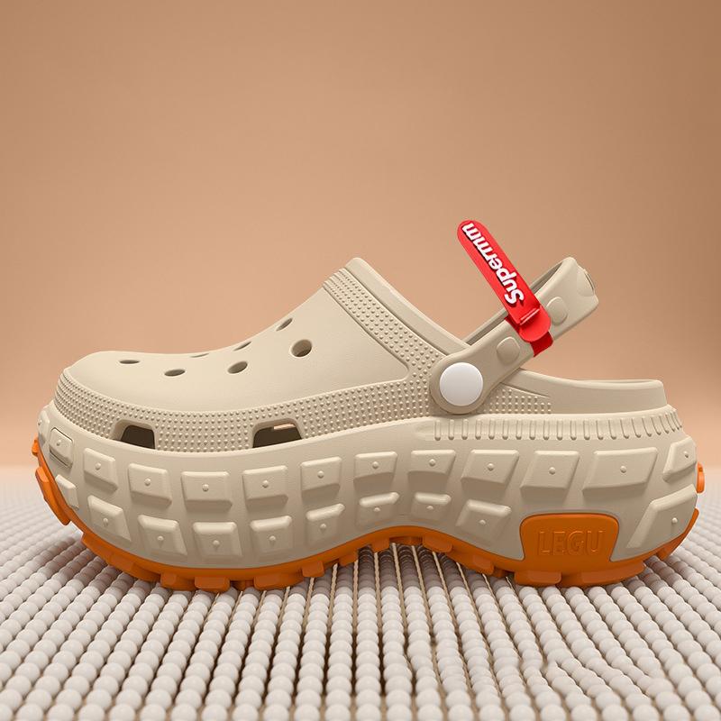 Scarpe da Uomo Traspiranti Antiscivolo con Fori per Guidare Estive Antiscivolo Calzature Esterne Sandali da Pesca da Spiaggia
