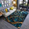 Majestic Underwater Octopus Art Carpet Yoga Living Room Room Decor Children's Crawling Mat Doormat Area Rug Games Mat