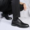 Herren Neue Luxusmarke Klassische Retro Schuhe Hochzeitsparty Büro Formelle Geschäftsschuhe Echtes Leder Komfort Spitzballerinas