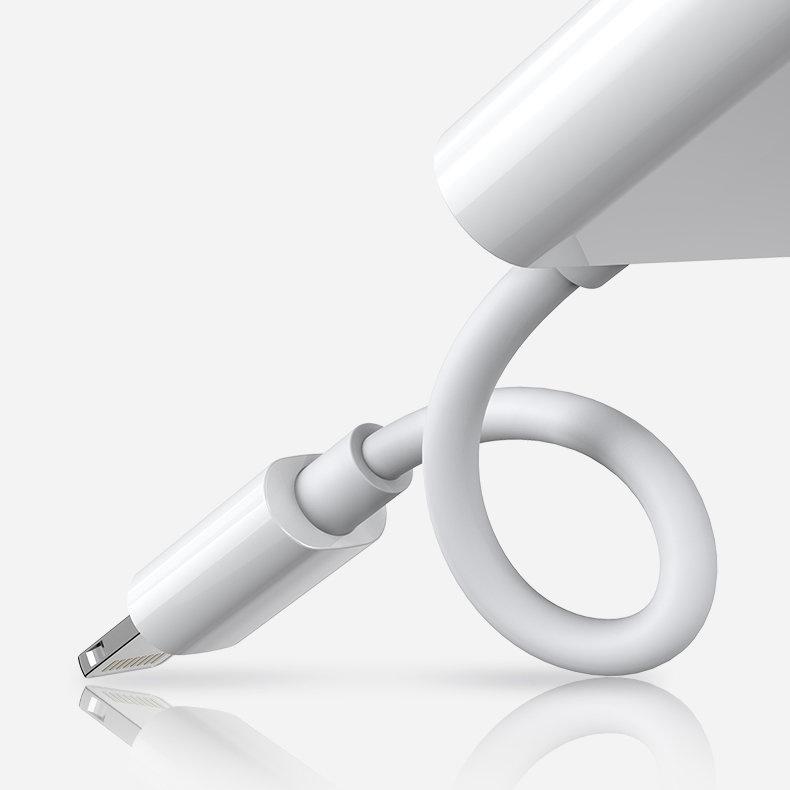 Joyroom Lightning to 3.5mm Audio Adapter for Apple Devices - White