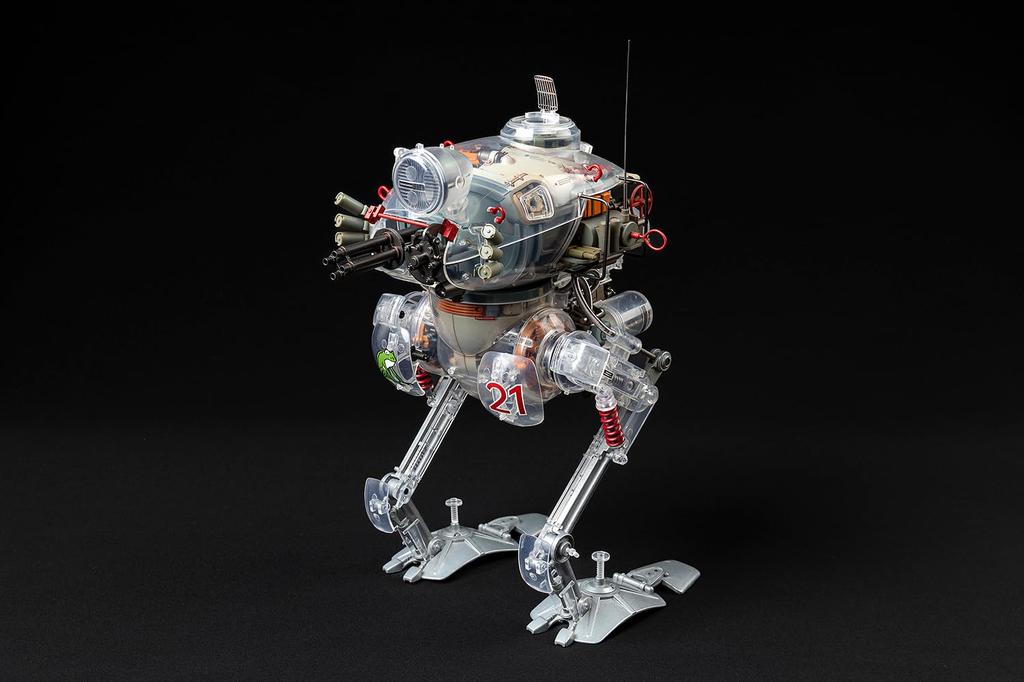 Wave Seiji Kaku Maschinen Krieger Krete Clear Scale ABS Metal Painted Movable Figure Limited Edition (Küster) [Limited Ver.] 1/16 +