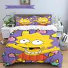 Lisa Pattern Bedding Home Decoration Birthday Gift ( 1 Duvet Cover + 2 Pillowcase, Without Core),fan Merchandise.