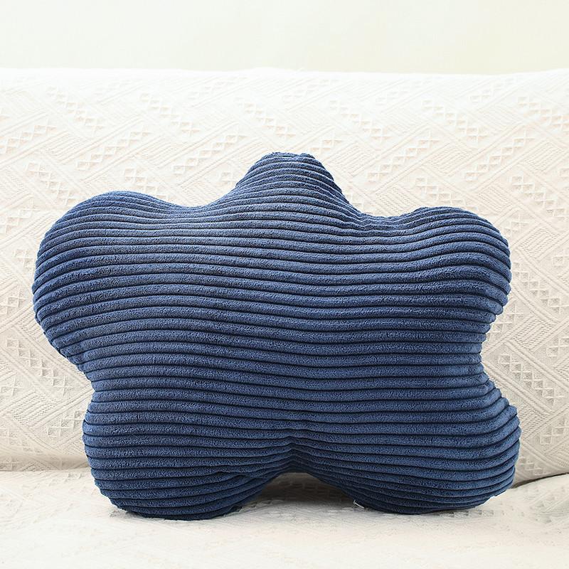 Flower U Cloud Shaped Plush Pillow Toy Cushion For Home Lounge Comfort Gift