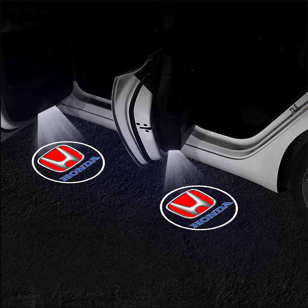 

Car Door HD Welcome Light Wireless Projector Induction Lamp For Honda Jazz Fit Avancier Crv Accord VTEC City Prelude Mugen Power