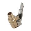Car Tire Air Chuck Inflator Pump Valve Connector Clip-on Adapter Car Brass 8mm Tyre Wheel Valve For Inflatable Pump