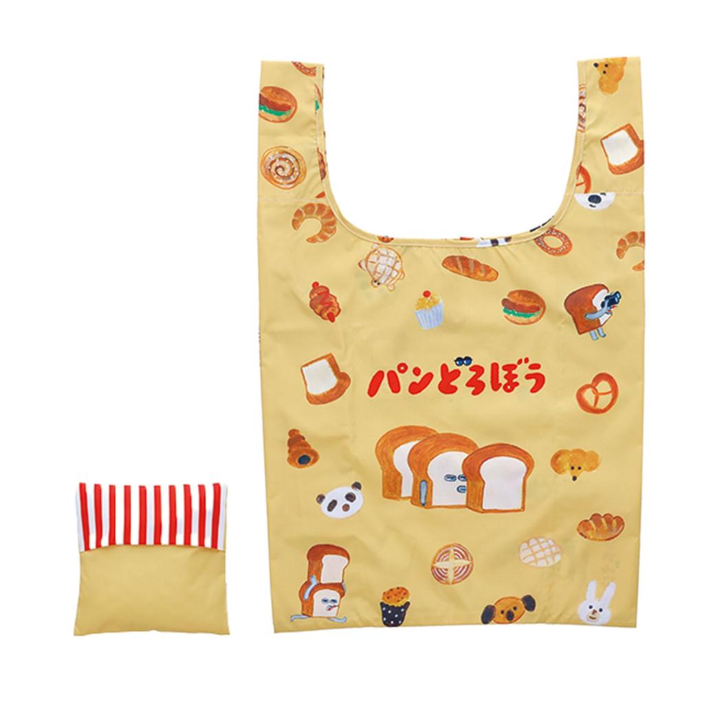 Marushin Eco Bread Picture Bread Shopping Eco Can be Hanged on a School 4195000300 Bag, Thief, Book, Design, Cute, Bag, Bag, Portable, Compact, Bag,