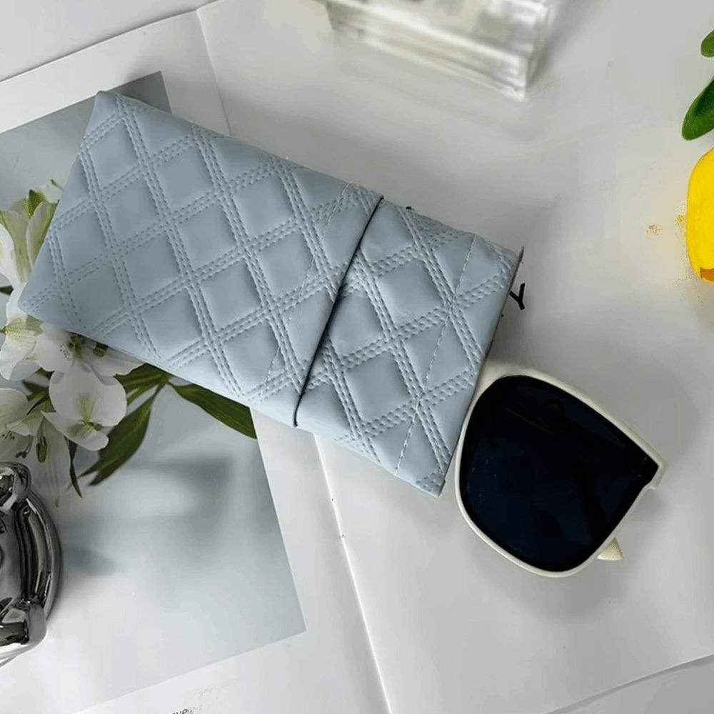 Single/Double-layer Sunglasses Storage Bag Sunglasses Case for Travel Eyewear Accessories