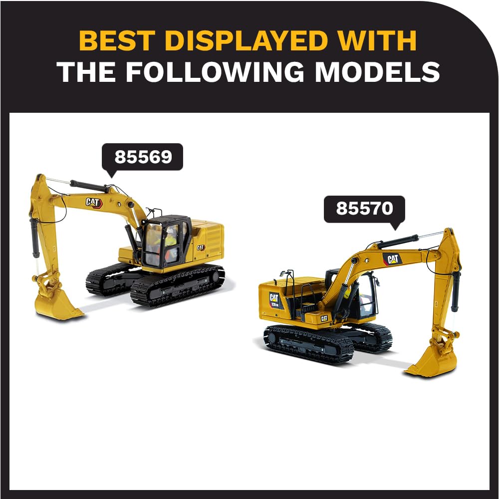DM85924 Highline Series Cat 323F L Hydraulic Excavator 1/50