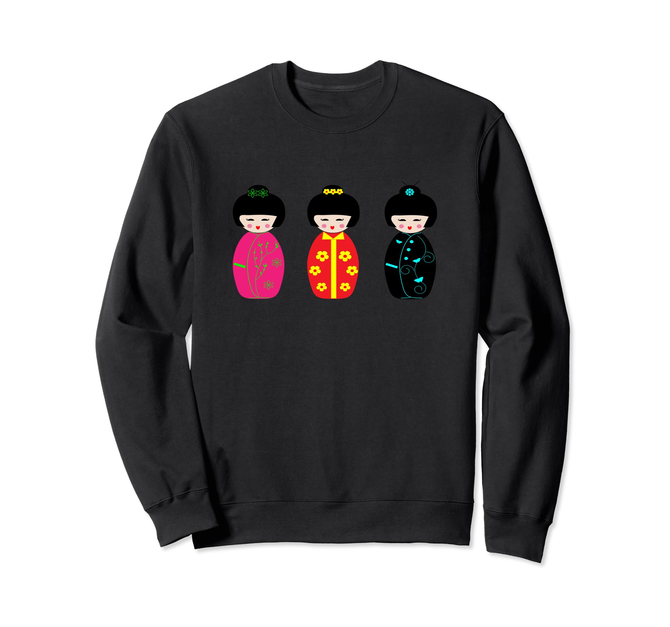 Kokeshi doll sweatshirt чёрный 6450₽