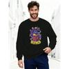 Men's Casual Round-Neck Sweatshirt With Behold Design.