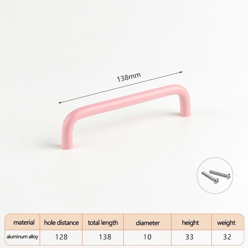 Aluminum Alloy Cabinet Pulls Handles with 22mm Screw,Wardrobe Drawer Hardware Metal Pulls
