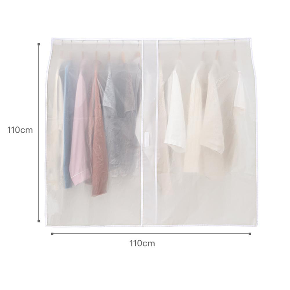 1/2/4pc Household Clothing Dust-Proof Cover Translucent Dust-Proof Clothing Waterproof Jacket Coat Shirts Wardrobe Storage Tool