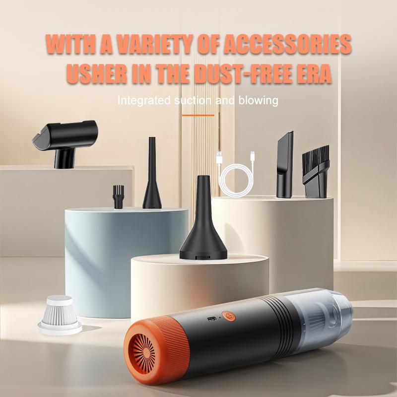 Handheld vacuum cleaner,portable vacuum cleaner,dual-use wireless vacuum cleaner for car and home,powerful home cleaning machine