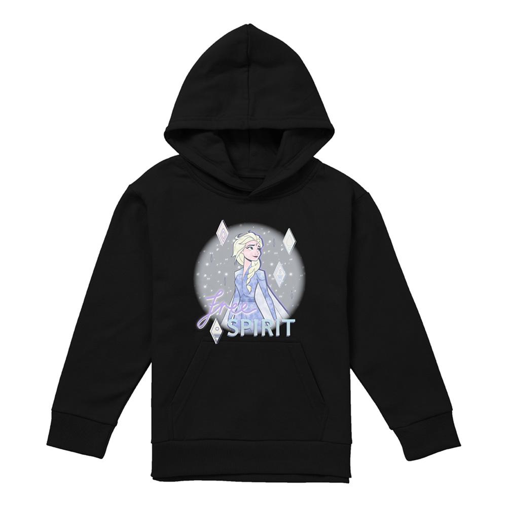 Frozen Childrens/Kids Believe In Yourself Elsa Pullover Hoodie