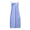 Kendou French sexy one-word collar high waist slim side split suspender medium and long dress hip skirt women