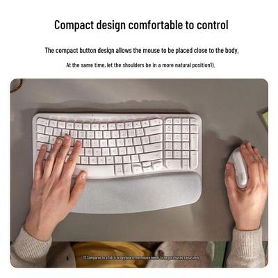 Logitech Wave Keys Ergonomic Wireless Keyboard