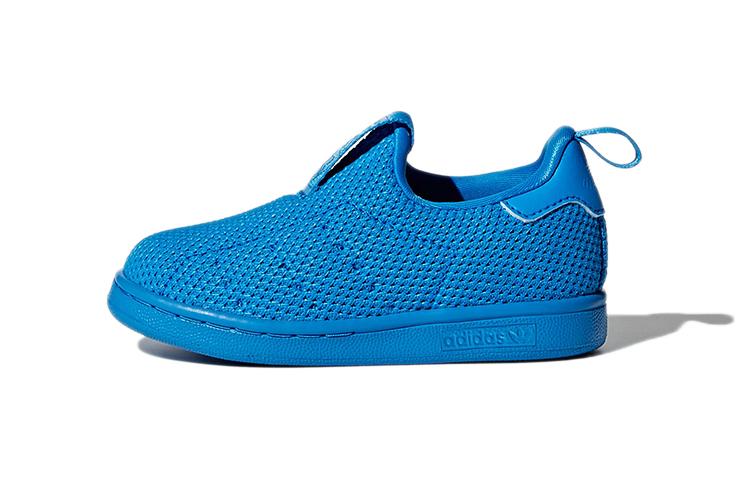 

Adidas Originals STAN SMITH 360 Low top Toddler Shoes Bright Blue Infant And Toddler BZ0551 23.5