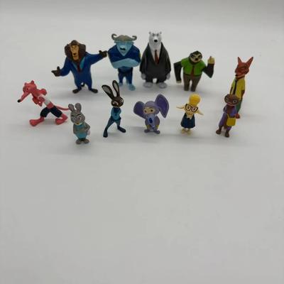 Erstaunliche Zootopia Tiere Actionfiguren Spielzeug Hase Judy Hopps Fuchs Nick Wilde Film Kinder Geschenk Sammlerfiguren