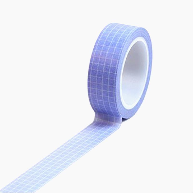 2 pièces de Ruban Quadrillé de 10 m, Ruban de Couverture pour Planificateur Quotidien, Ruban de Marquage, Autocollant, Ruban de Papeterie Décoratif