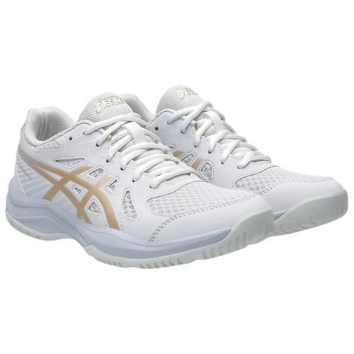 Asics Upcourt 6 White Champagne Damenschuh - 1072A107-103