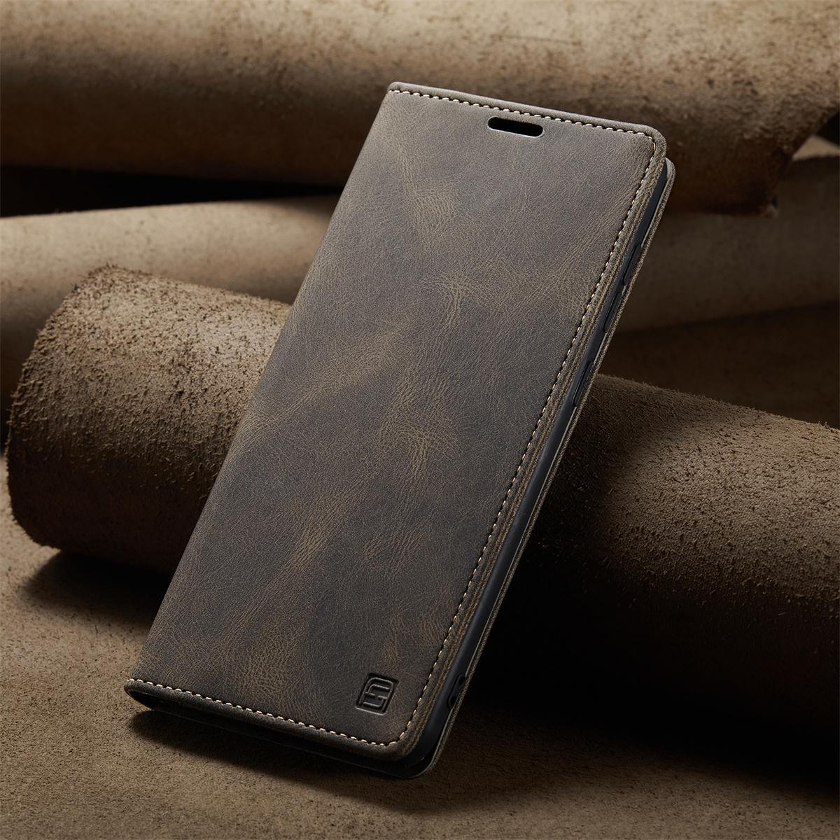 

Vintage Leather Wallet Case with RFID Blocking for Samsung Galaxy A22 5G/A22s 5G (4 Colors) Samsung Galaxy A22s 5G серый