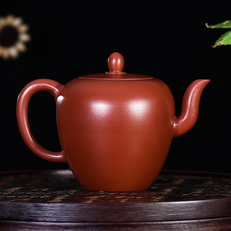 Handmade Yixing Purple Clay Teapot with Dahongpao Design - One-piece Order