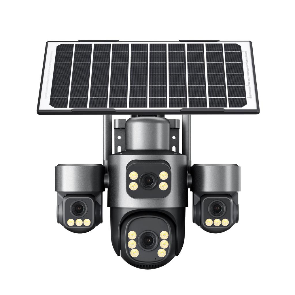 O-KAMPro4 Solar-Powered Monitoring Camera with 4 Lenses