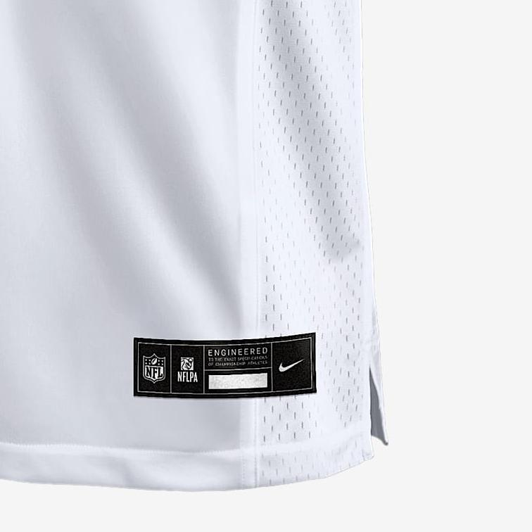 Nike Loose Fit Short Sleeve Digital Logo Football Shirt Men tops White 22NM10AFA4-5L5