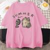 2026 Summer Hot Sale Korean Version Retro Minimalist Cat Printed Summer Tshirt Casual Loose Couple Thin Short Sleeve Unisex Unisex