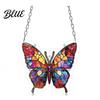 Window Hanging Decoration Acrylic Puzzle Butterfly Suncatcher for Window Stained Glass Jigsaw Decorative Ornament Indoor Outdoor