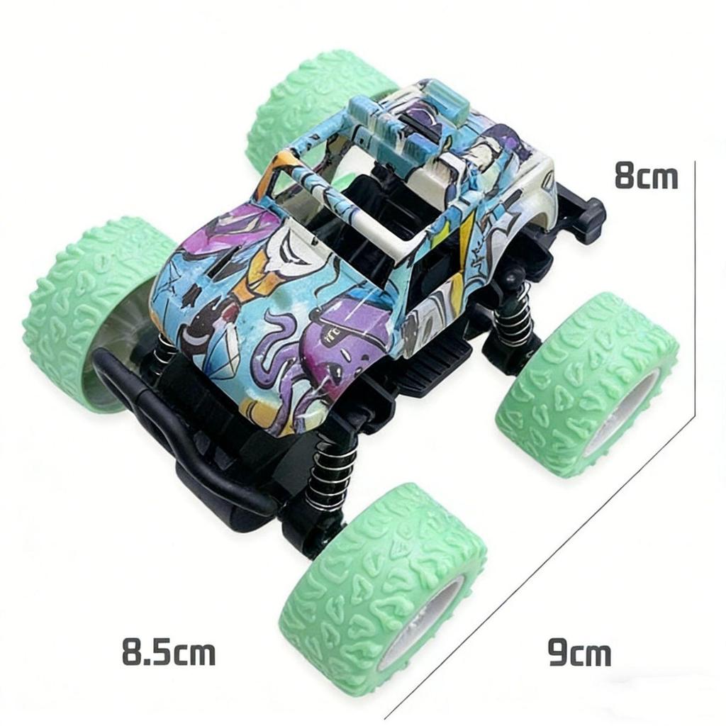 Children's Inertia-Powered Off-Road Toy Car - Durable, Simulation Model
