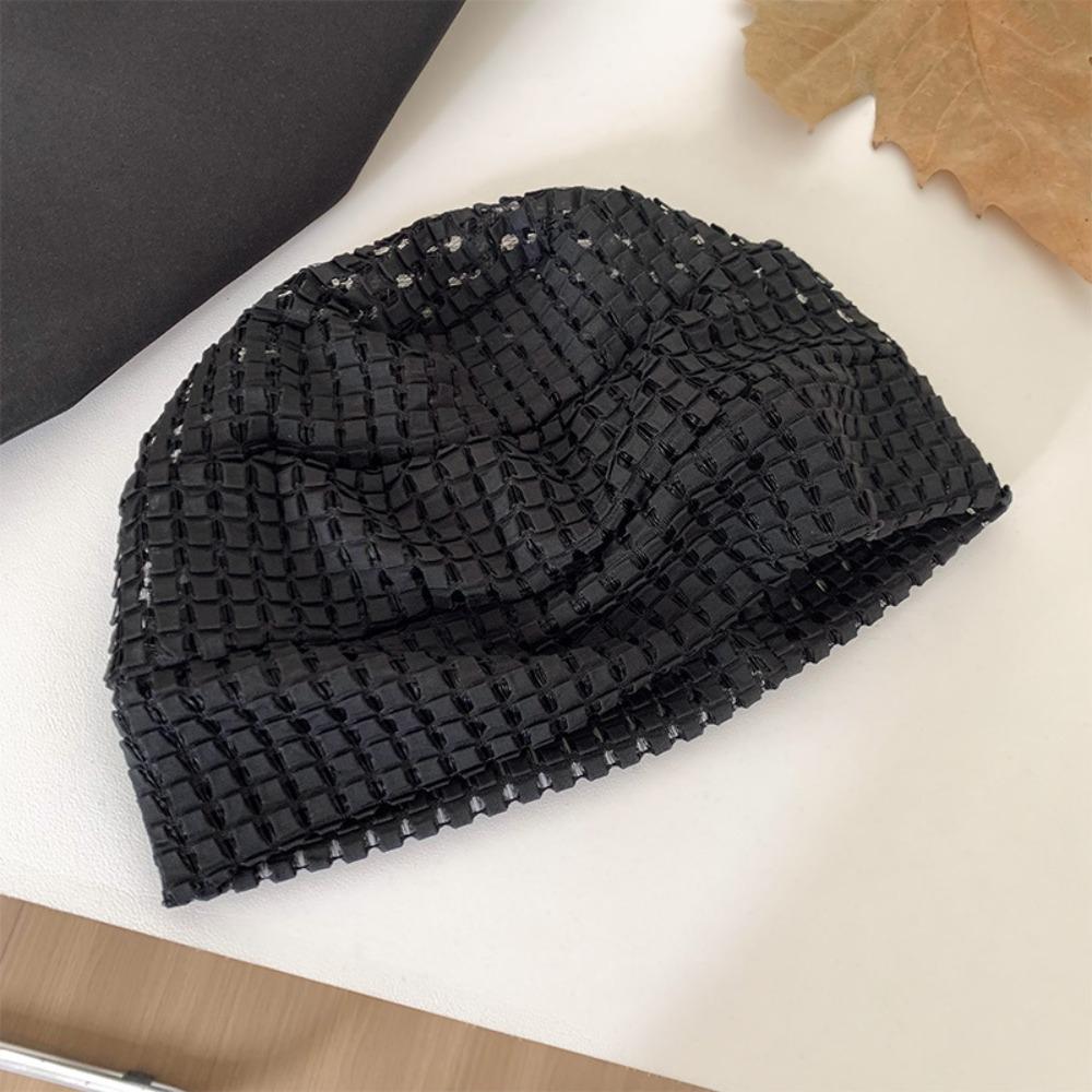 Soft Pullover Hat Cotton Hollow-out Cap Creative Beanie Hat  Streetwear