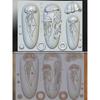 Silicone Resin Molds Silicone Manicures Moulds Nail Decoration Molds for DIY